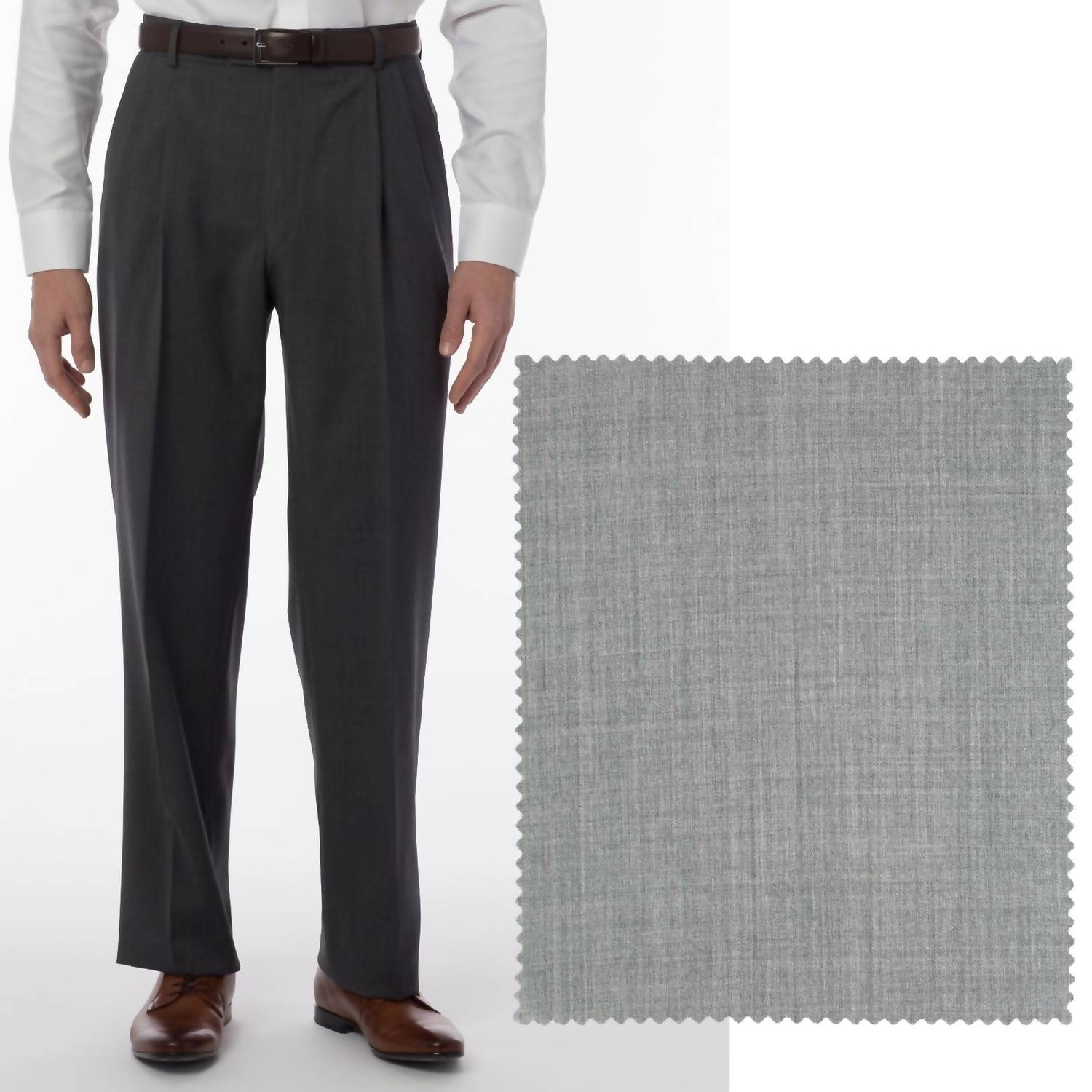 Ballin - Long Fit Super 120s Wool Gabardine Comfort-eze Trouser