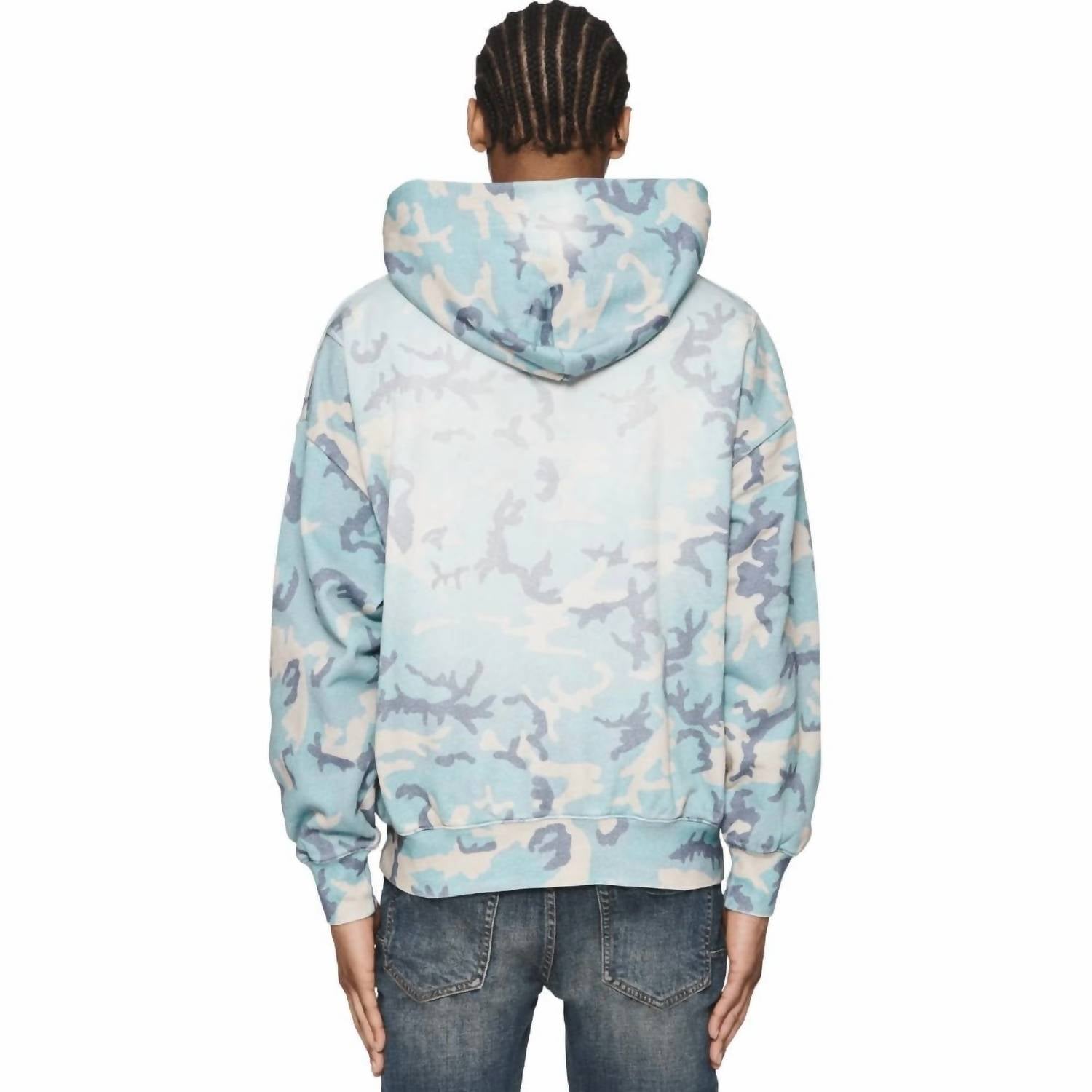 Purple Brand - Midweight Fleece Faded Camo Hoodie