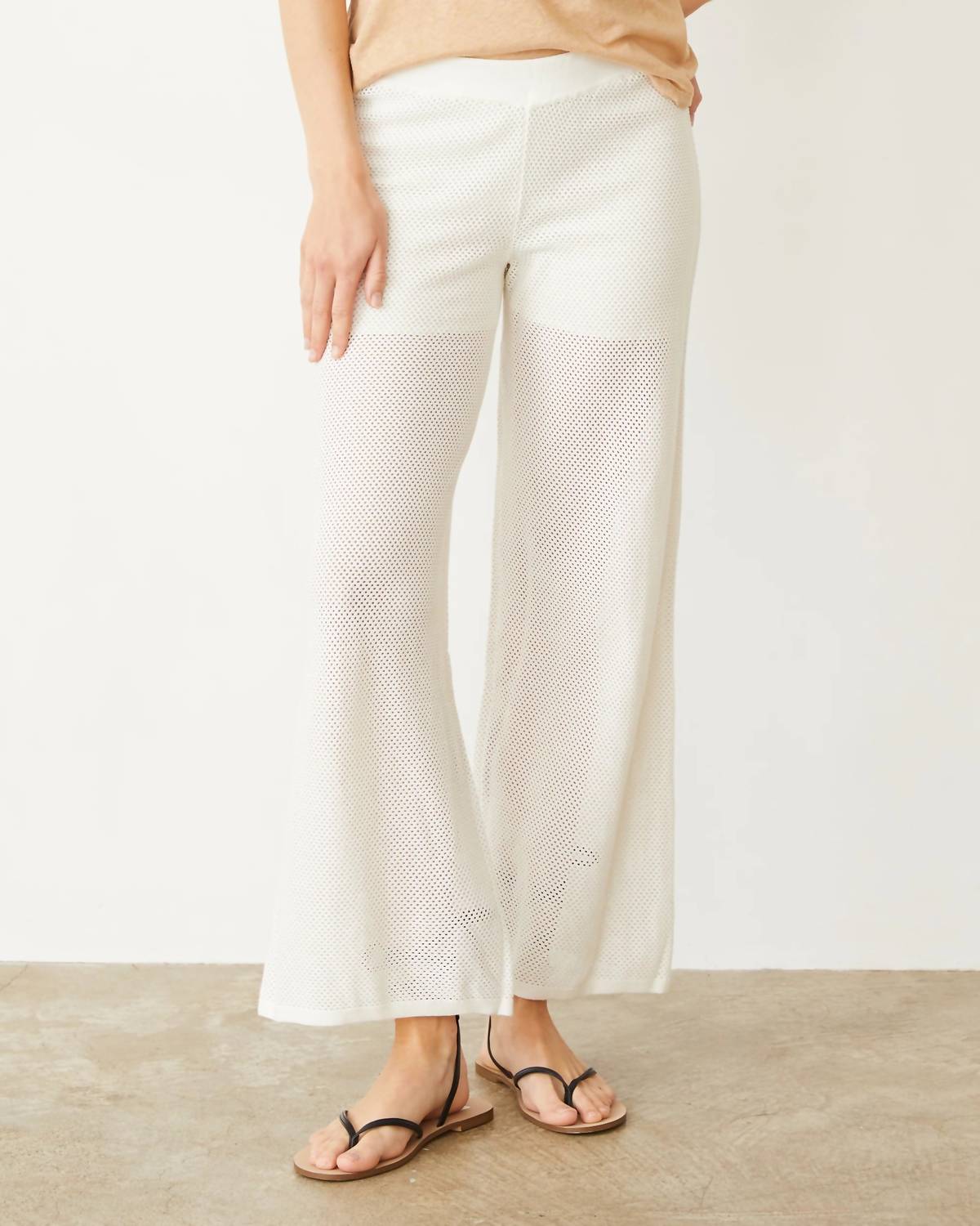 Monrow - Honeycomb Knit Pant