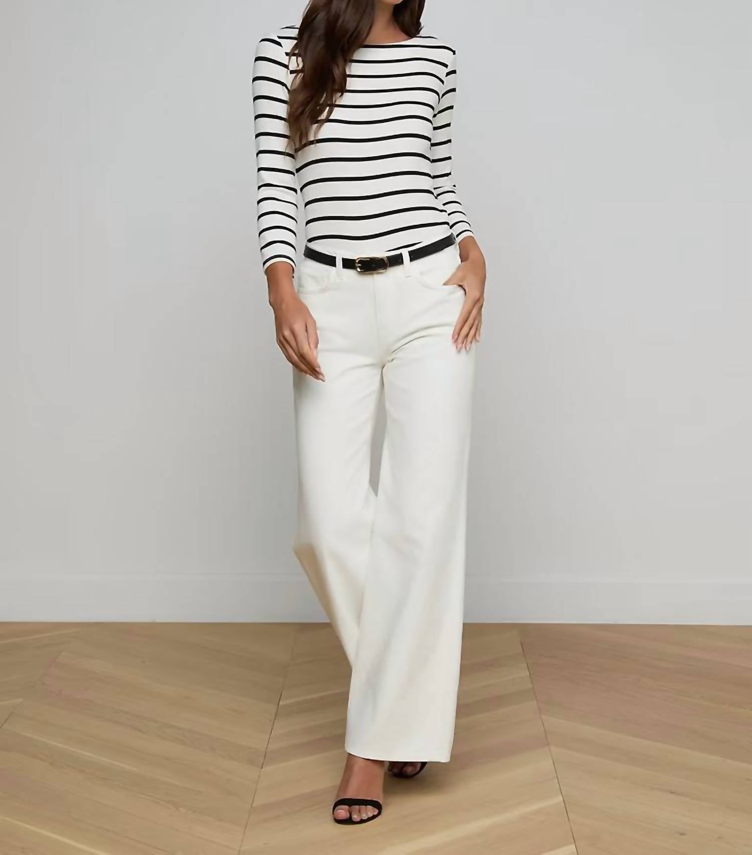 L'Agence - Alicent Wide-leg Jeans