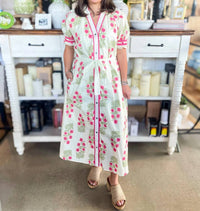 Umgee - Petal Whisper Floral Maxi Dress