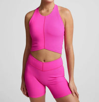 Beyond Yoga - Impulse Ribbed High Neck Tank Top