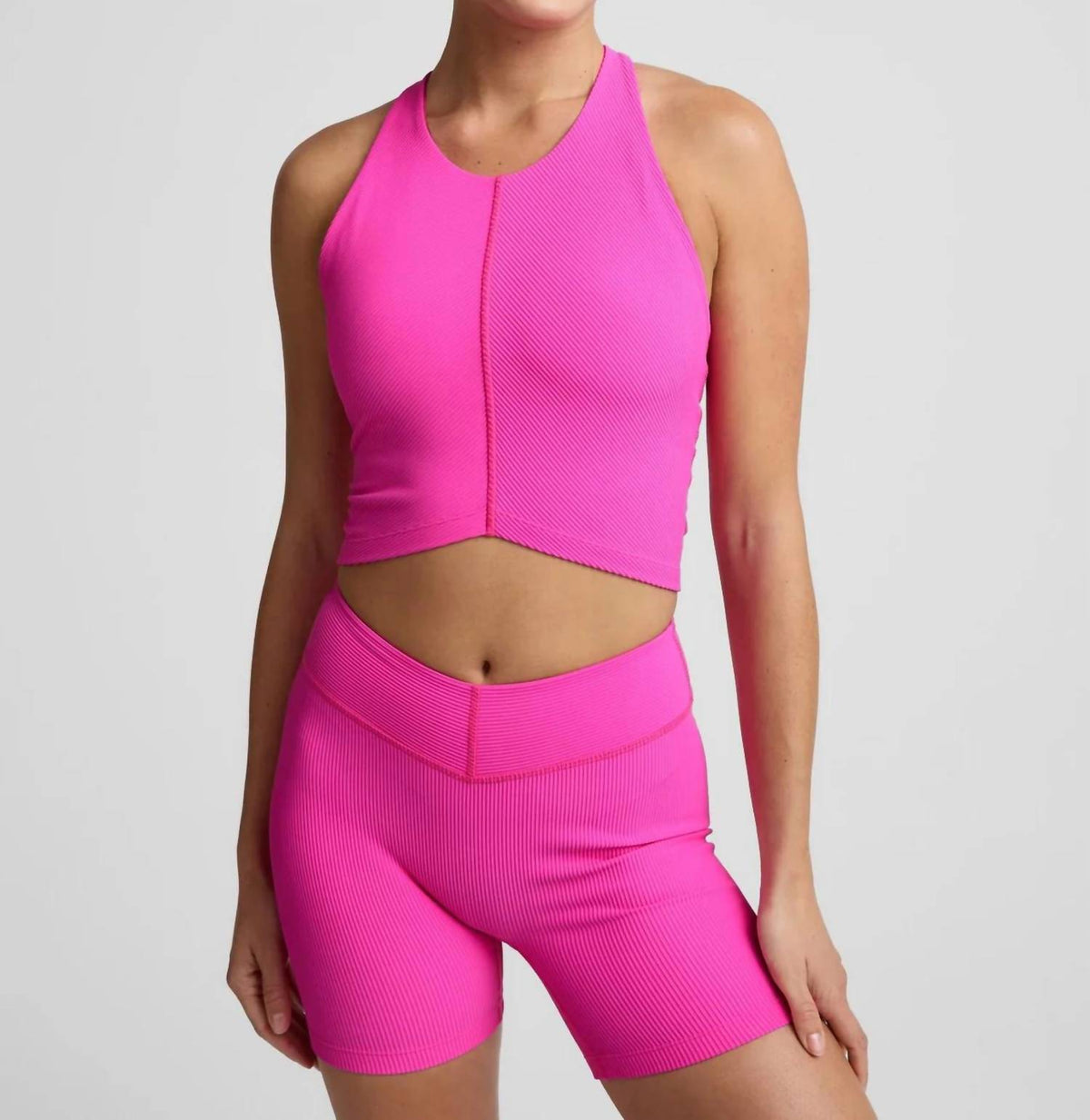 Beyond Yoga - Impulse Ribbed High Neck Tank Top