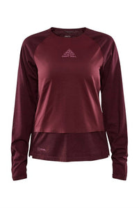 Craft Sportswear - Women's Adv Trail Wool Wind Long Sleeve Tee