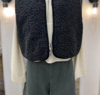 Forte Forte - Women's Eco-sherling & Nylon Double Face Waistcoat Vest