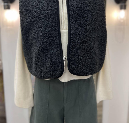 Forte Forte - Women's Eco-sherling & Nylon Double Face Waistcoat Vest