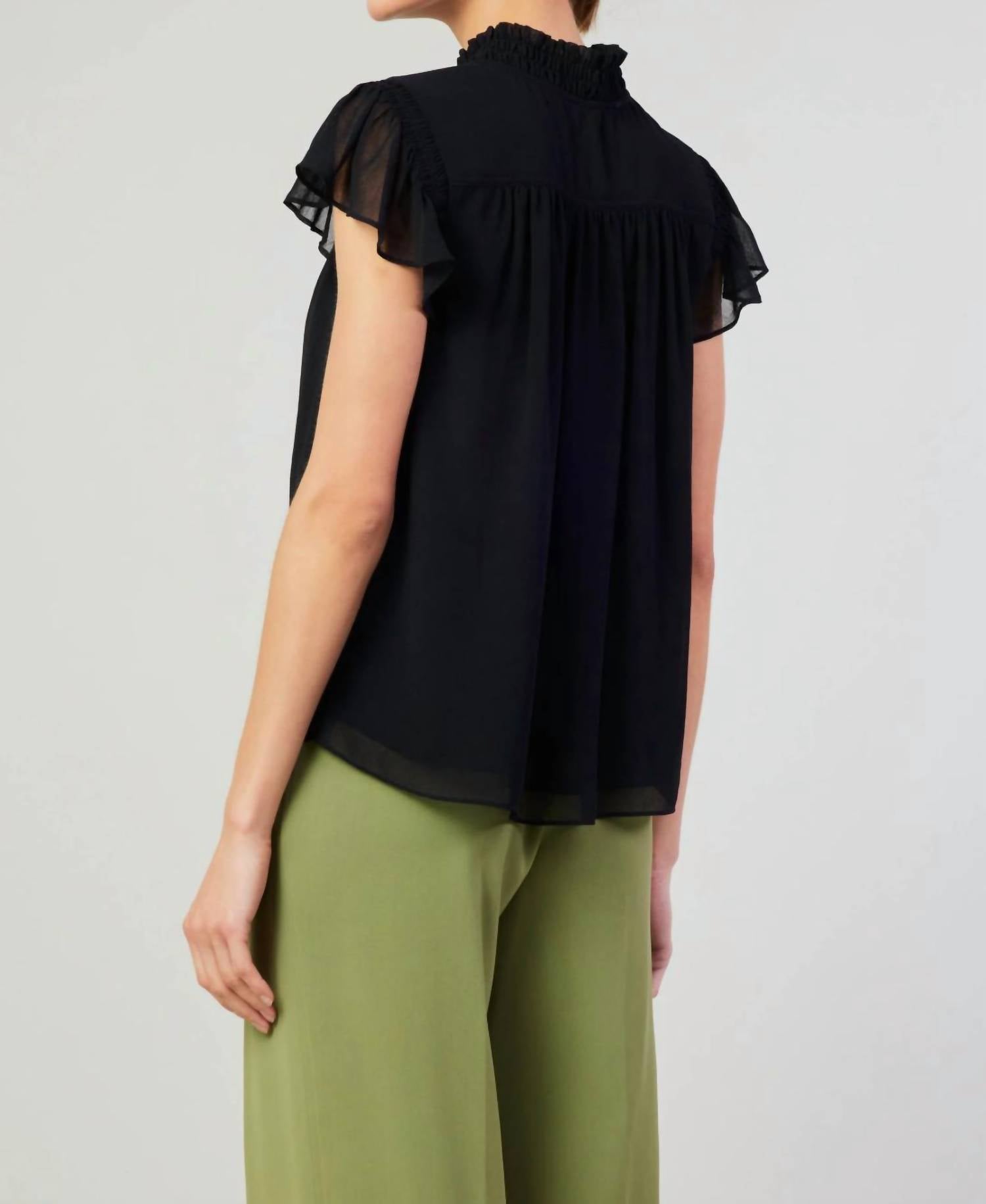 Current Air - Alana Short Sleeve Blouse