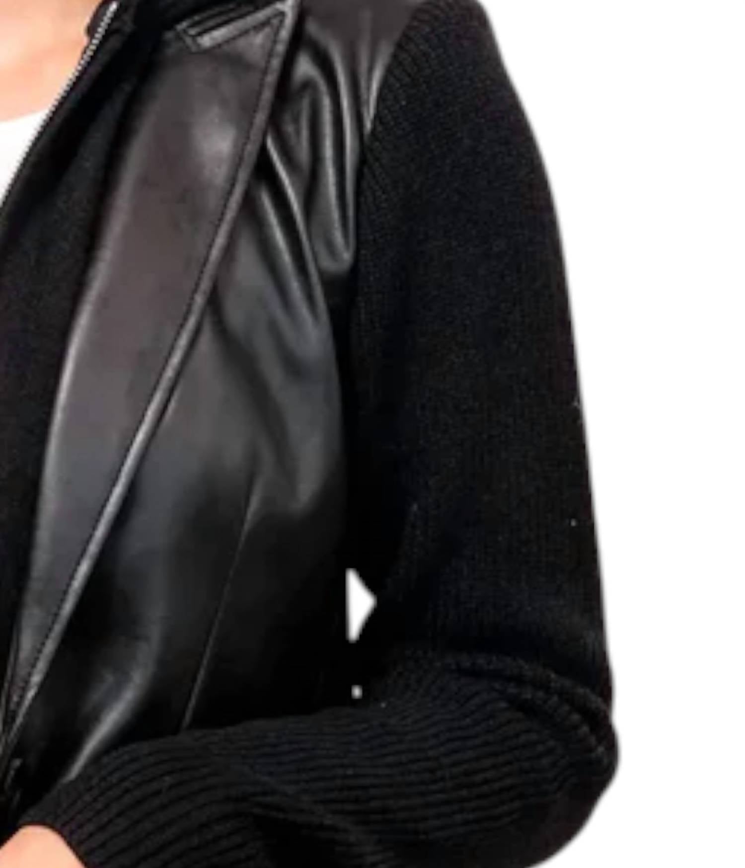 Central Park West - Vegan Leather Blazer