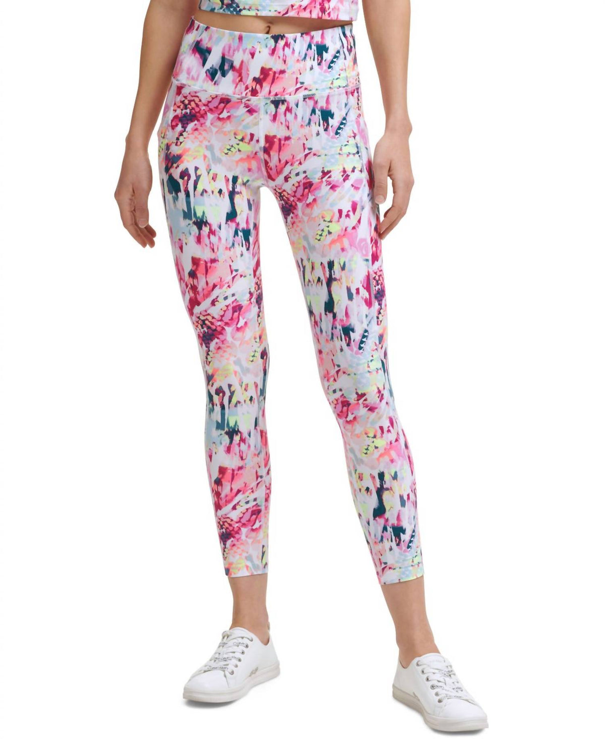 Calvin Klein - Performance Printed High-Waist Leggings