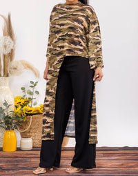 Karen T Design - Asymmetrical Top Two Piece Set