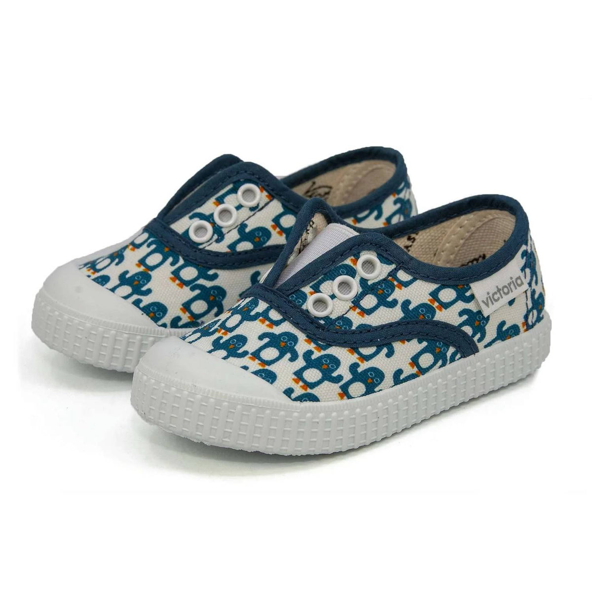 Victoria - Girl's Slip On Canvas Shoes