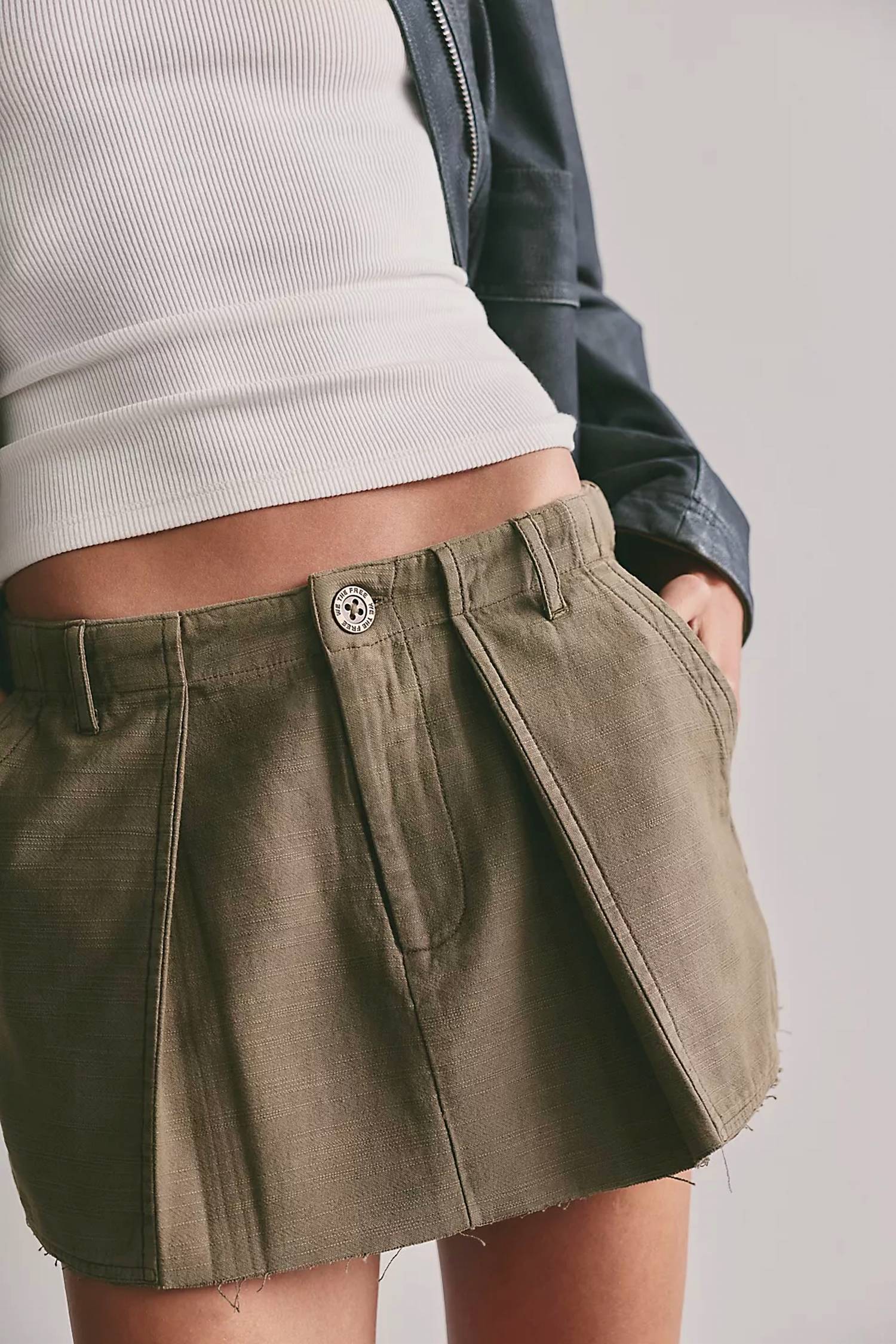 Free People - Riverfront Surplus Minis Skirt