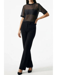 Exquise - Beaded Crewneck Blouse