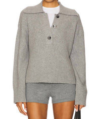 Free People - Trading Up Polo Sweater