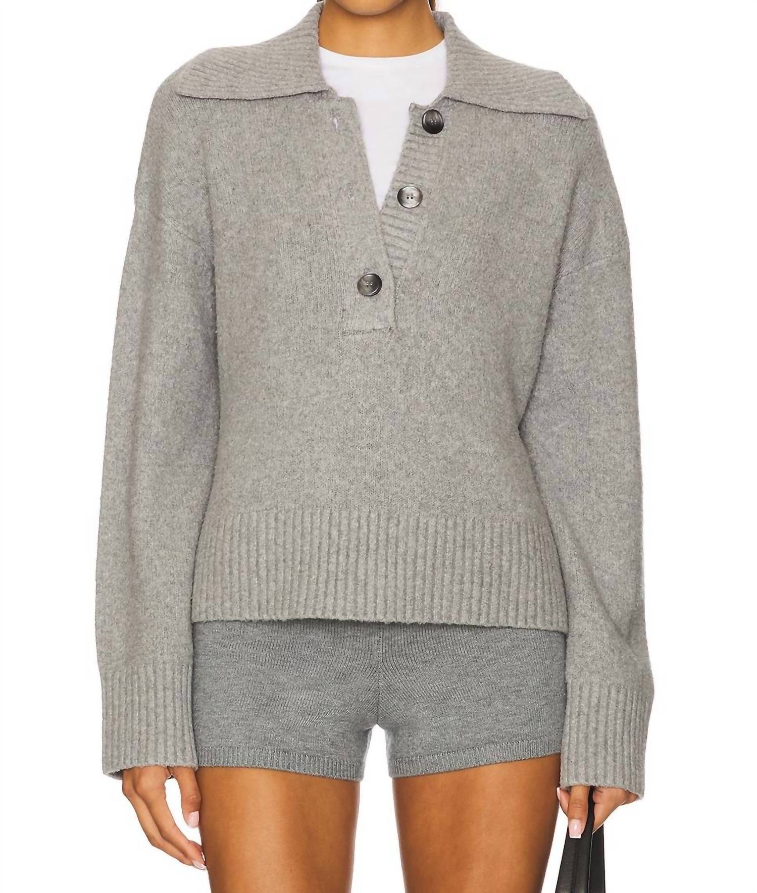 Free People - Trading Up Polo Sweater