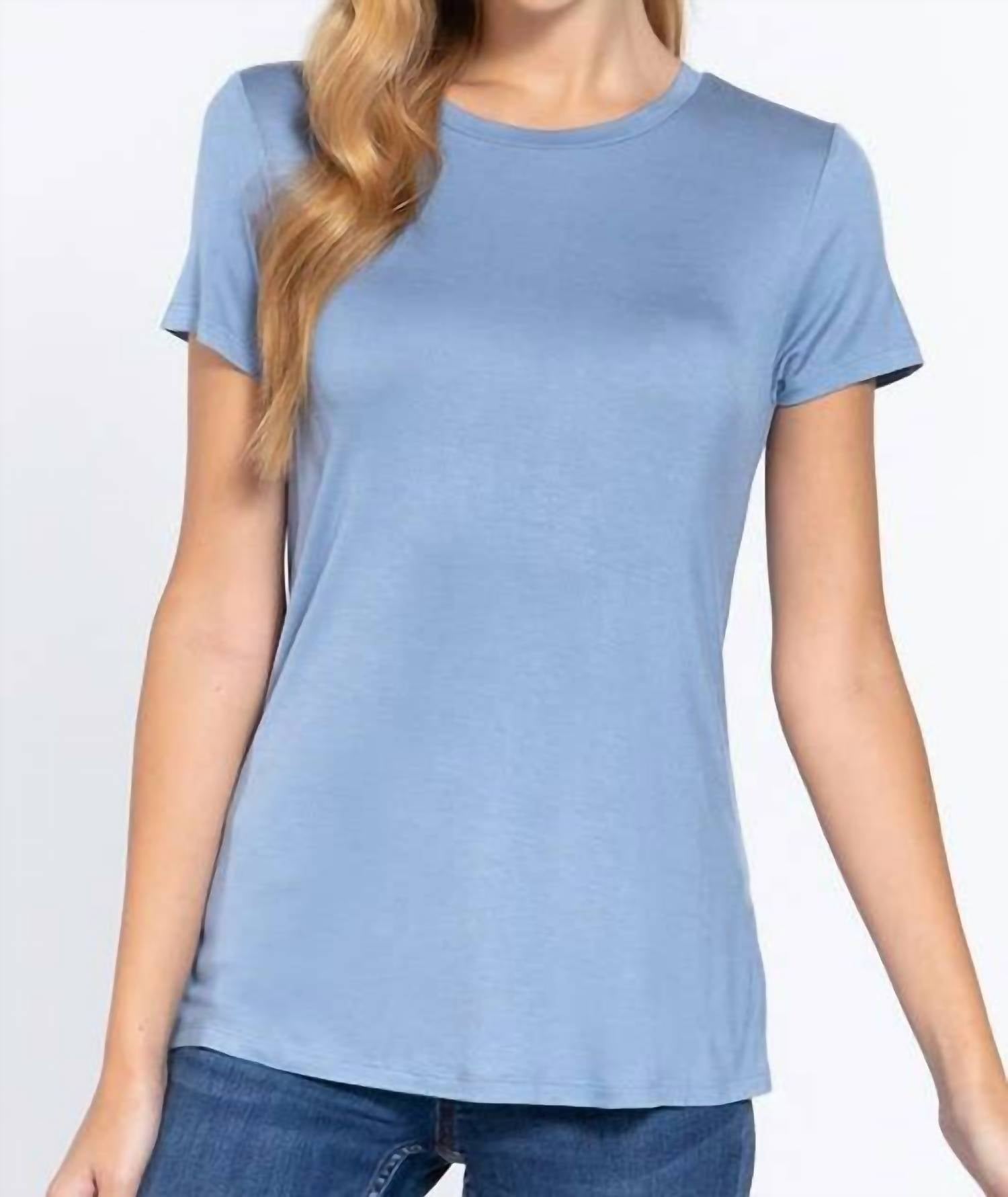 Active Basic - Women's Eliza Cotton Jersey Top