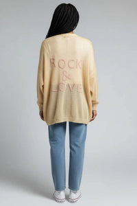 Elan - CAMEL ROCK & LOVE CARDIGAN