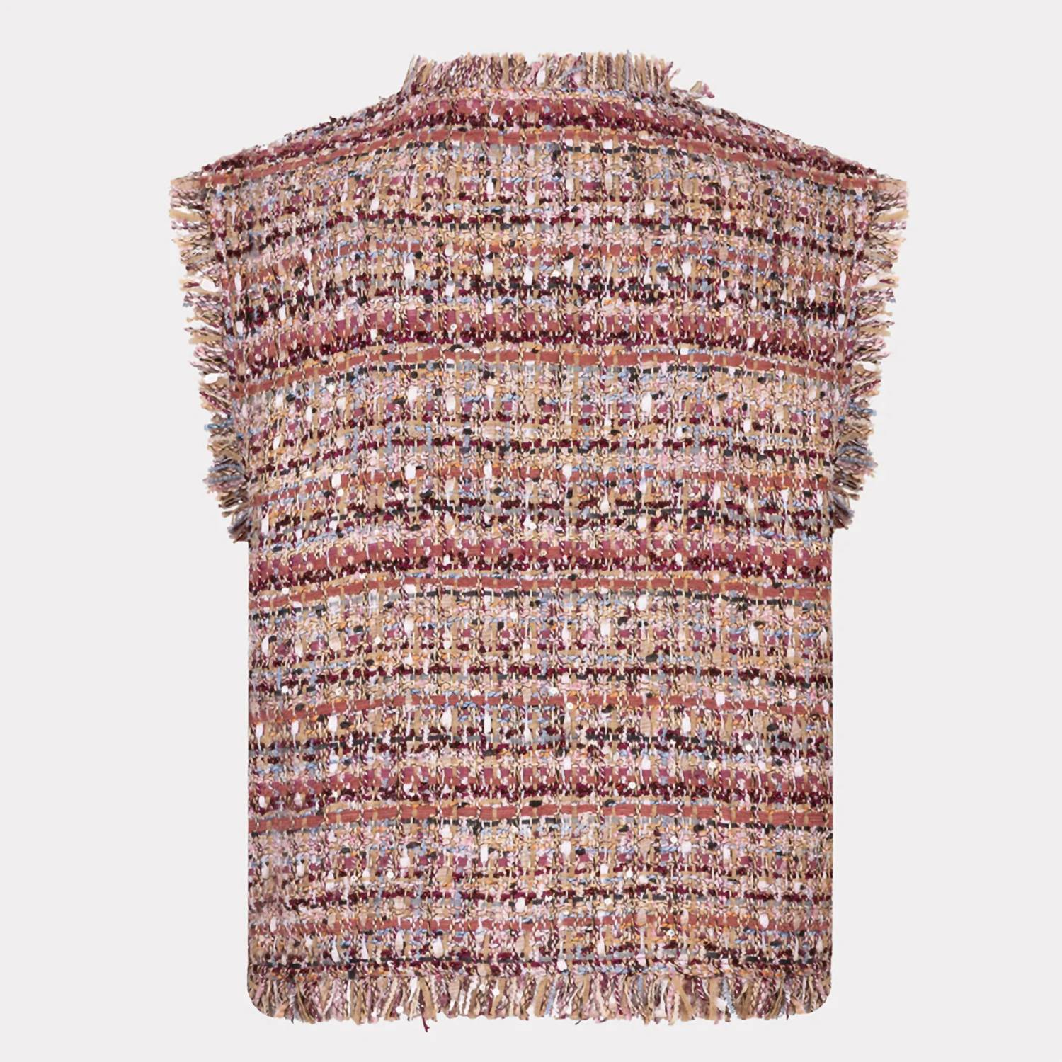 Esqualo - Women's Gillian Gilet Tweed Jacket Vest