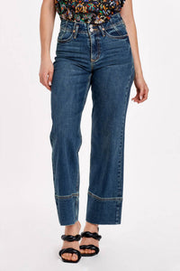 DEAR JOHN DENIM Holly High-rise Straight Leg Jeans in gysun - women's jeans - view 4
