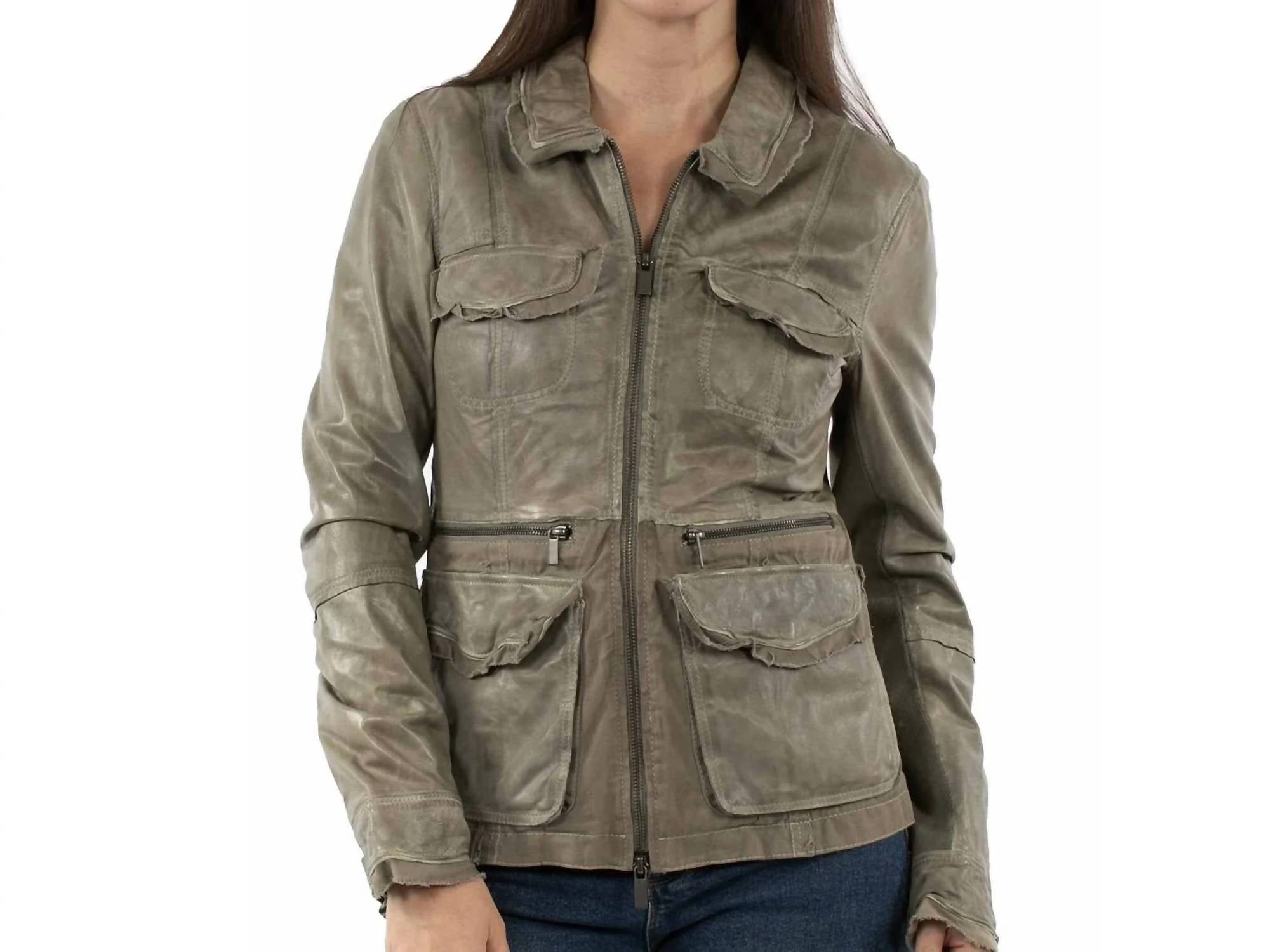 Scully - Canvas Leather Jacket