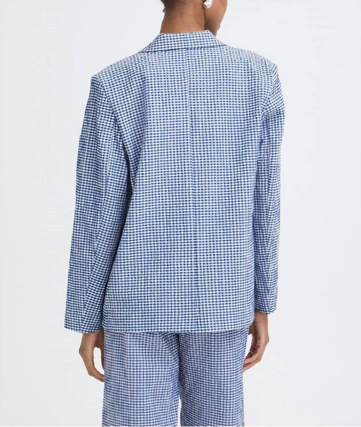 Ichi - Jilma Gingham Blazer