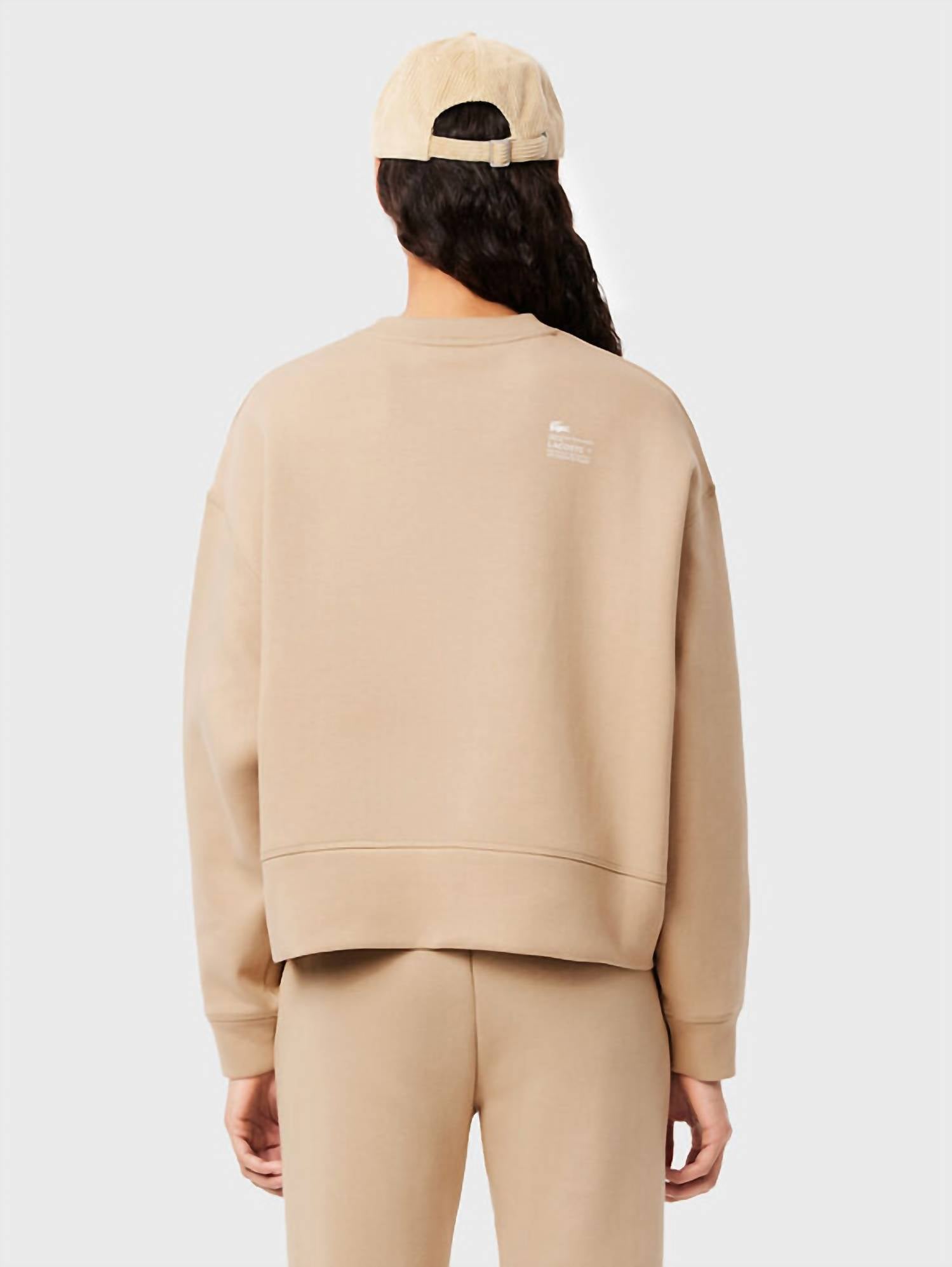 Lacoste - Oversized Cotton Sweatshirt