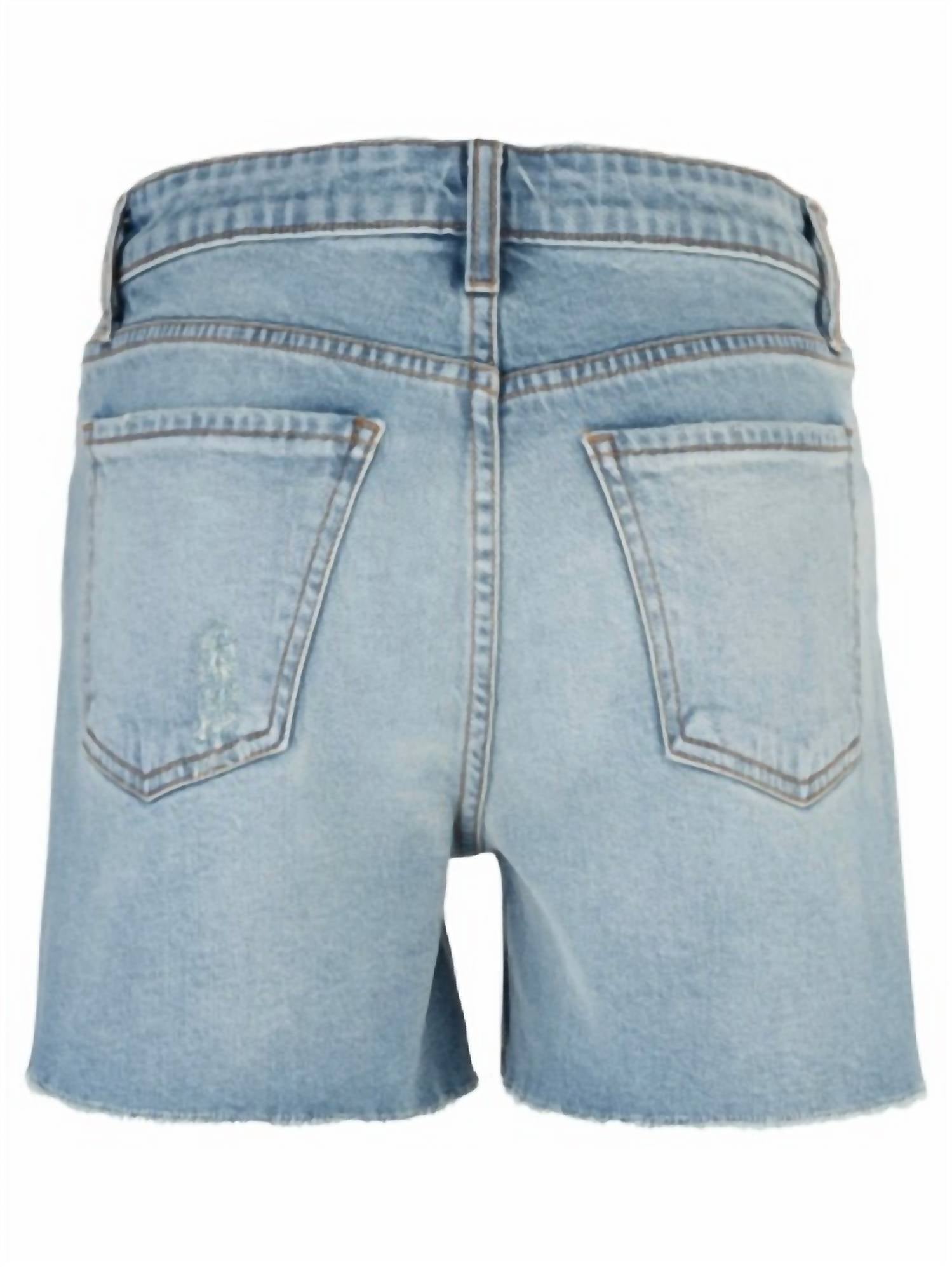 Kut From The Kloth - Jane High Rise Long Short With Fray Hem