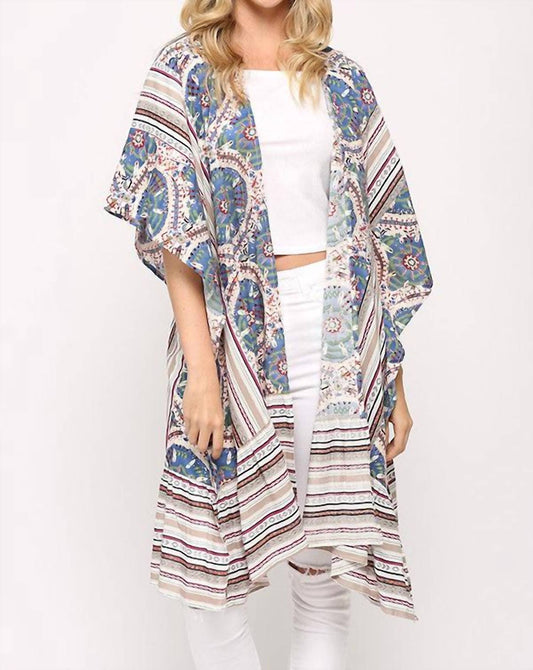 Gigio - Mixed Prints Kimono