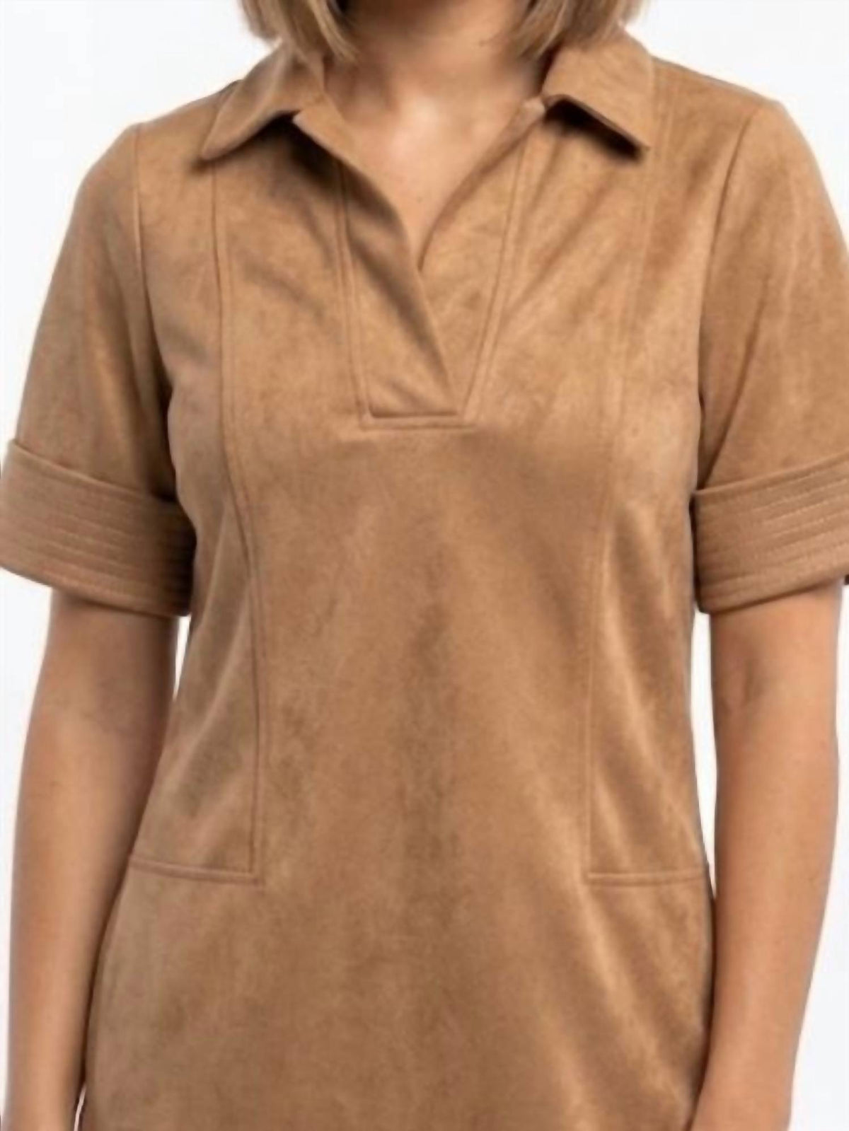 Thml - Short Sleeve Mini Shirt Dress