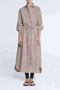 Maria Mcmanus - Drawstring Shirt Dress