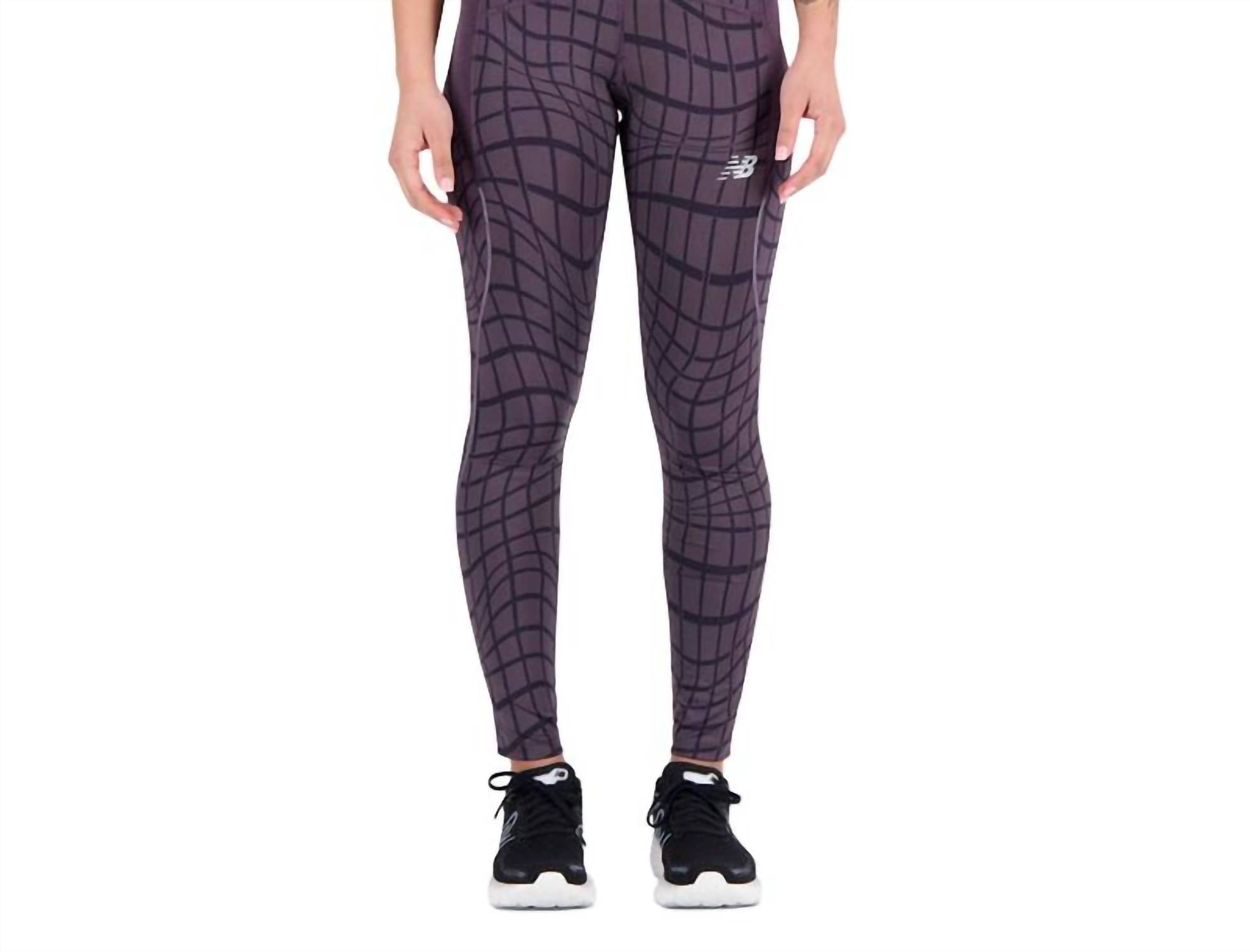 New Balance Women's Impact Run Tights in violet - women's pants