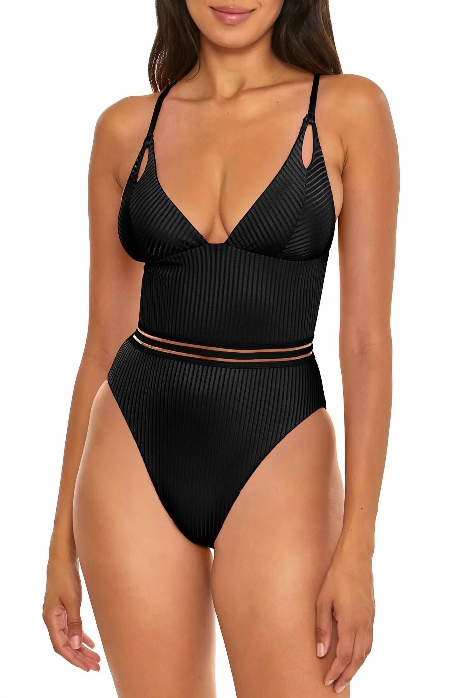 La Blanca - Queensland High Leg One Piece Swimsuit