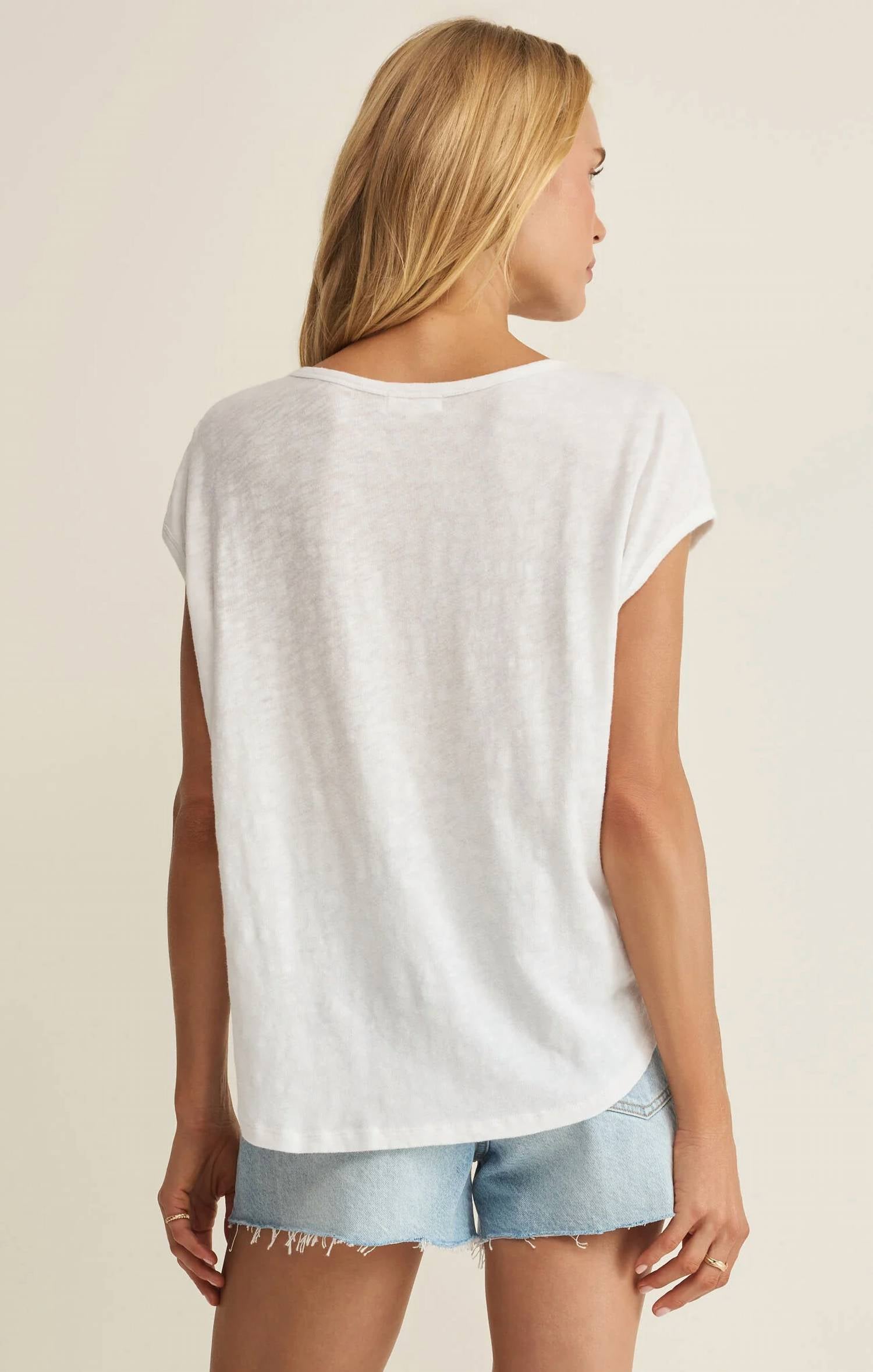 Z Supply - Sol Slub Ballet Sleeve Scoop Neck Tee
