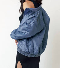 Blue Blush - Oversized Jacket