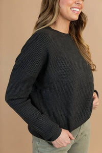 Tea N Rose - Kodi Textured Sweater