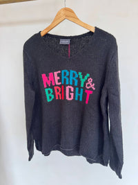 Wooden Ships - Merry And Bright V Chunky Sweater