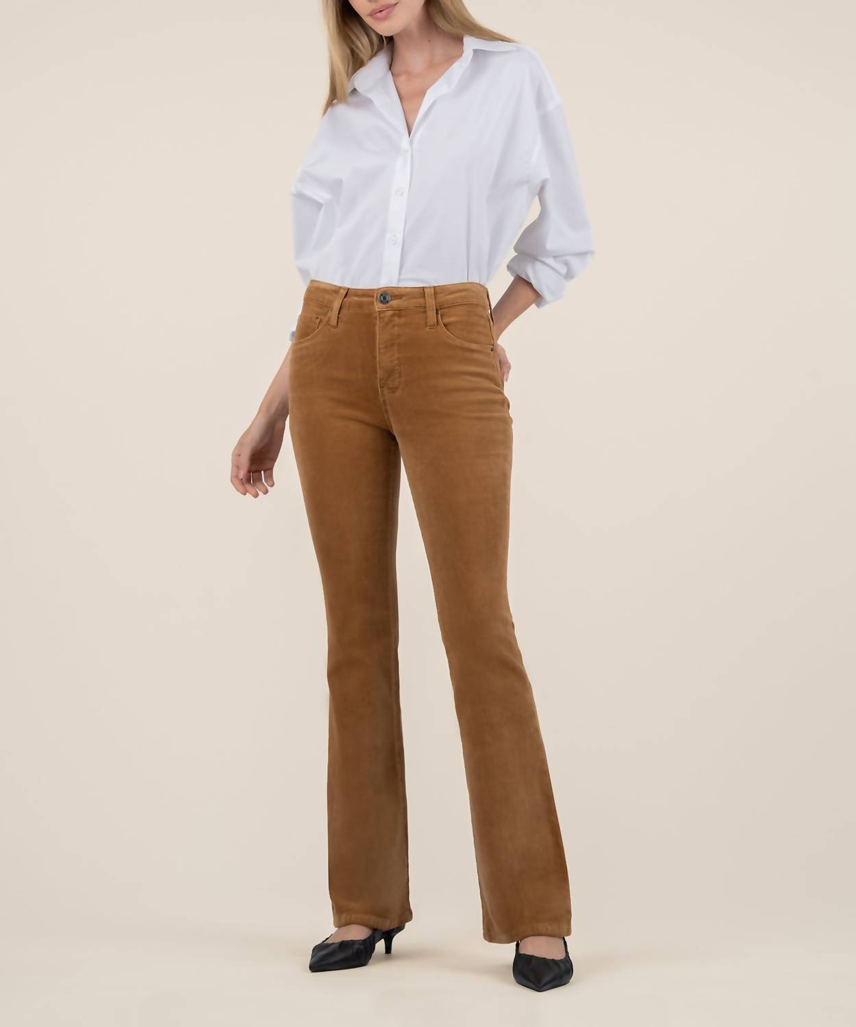 Kut From The Kloth - Ana Corduroy High Rise Flare