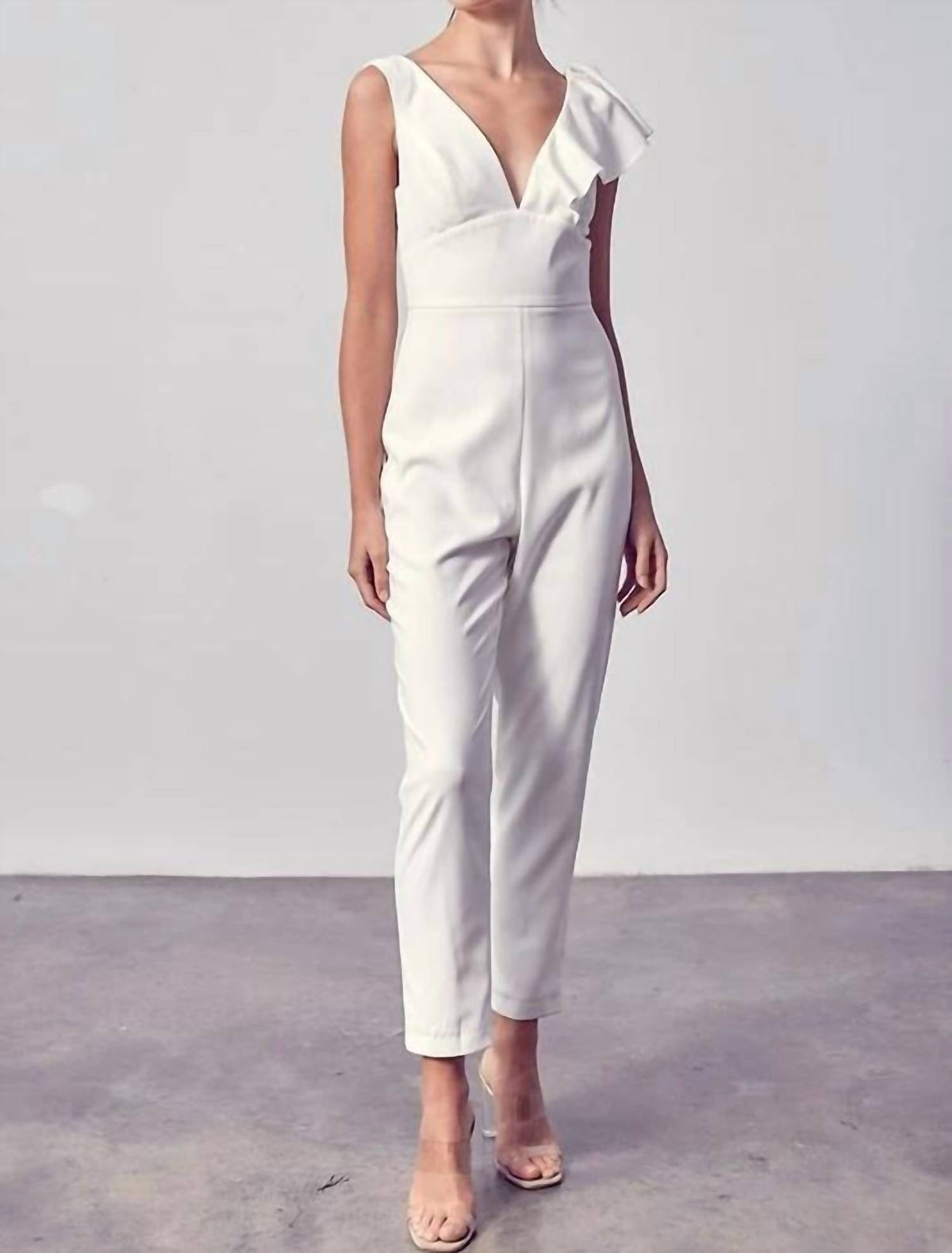 Do+Be - Woven Straight Leg Jumpsuit