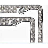 Sparkles Home - 2 Set Double Bling Rhinestone License Plate Frames