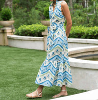Elizabeth James The Label - Babs V-neck Midi Dress