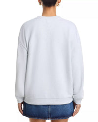Vintage Havana - American Flag Applique Sweatshirt