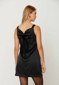 House Of Sunny - Mini Satin Shift Dress