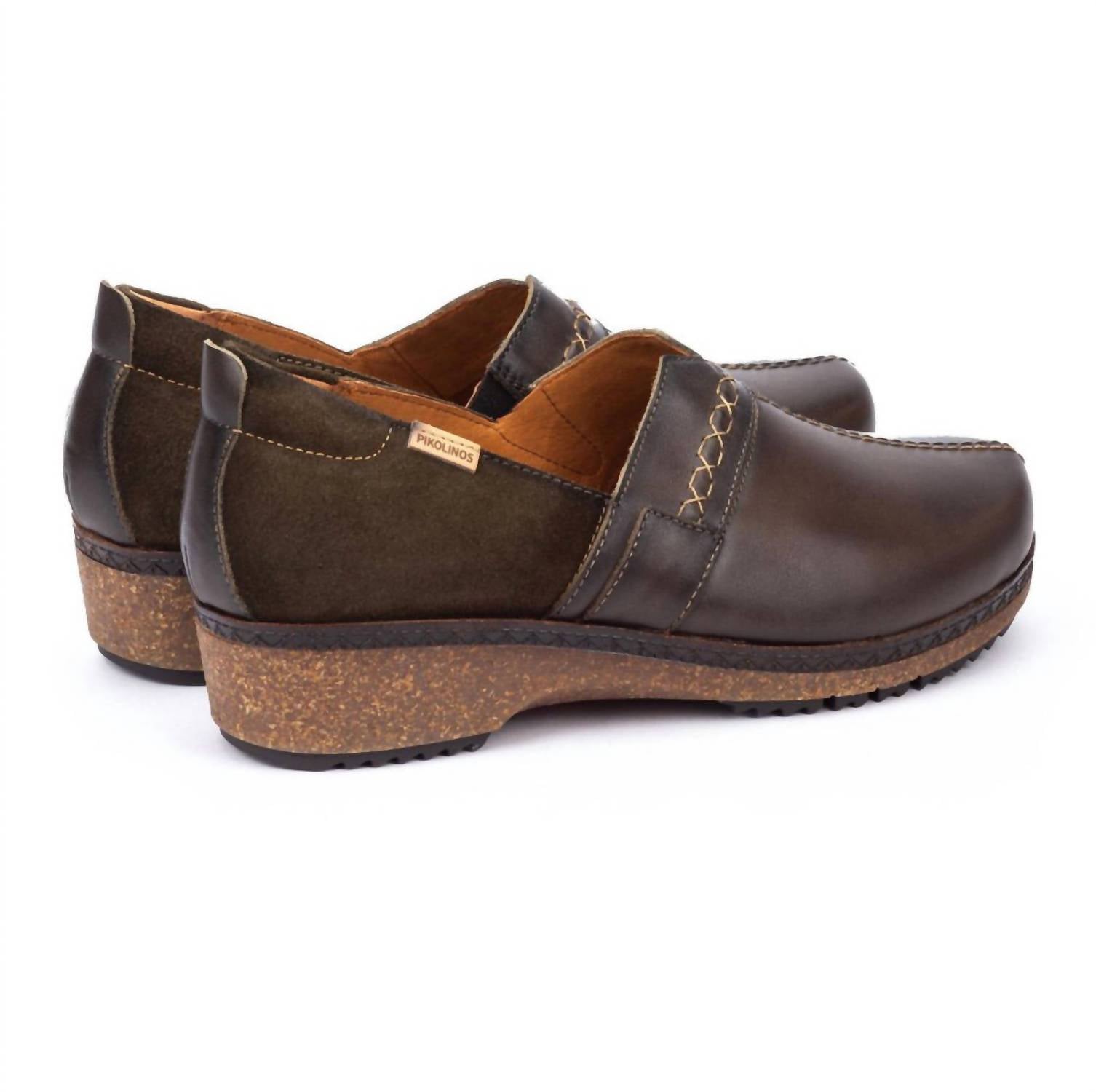 PIKOLINOS Women's Granada Flats in seamoss - women's flats - detail view
