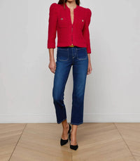 L'Agence - Delli Cropped Cardigan