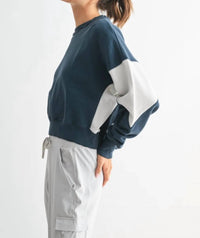 Mono B - Color Block Sweatshirt