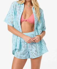 O'Neill - Jenna Eyelet Cover-up Top