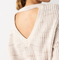 Sanctuary - Cozy V Back Sweater