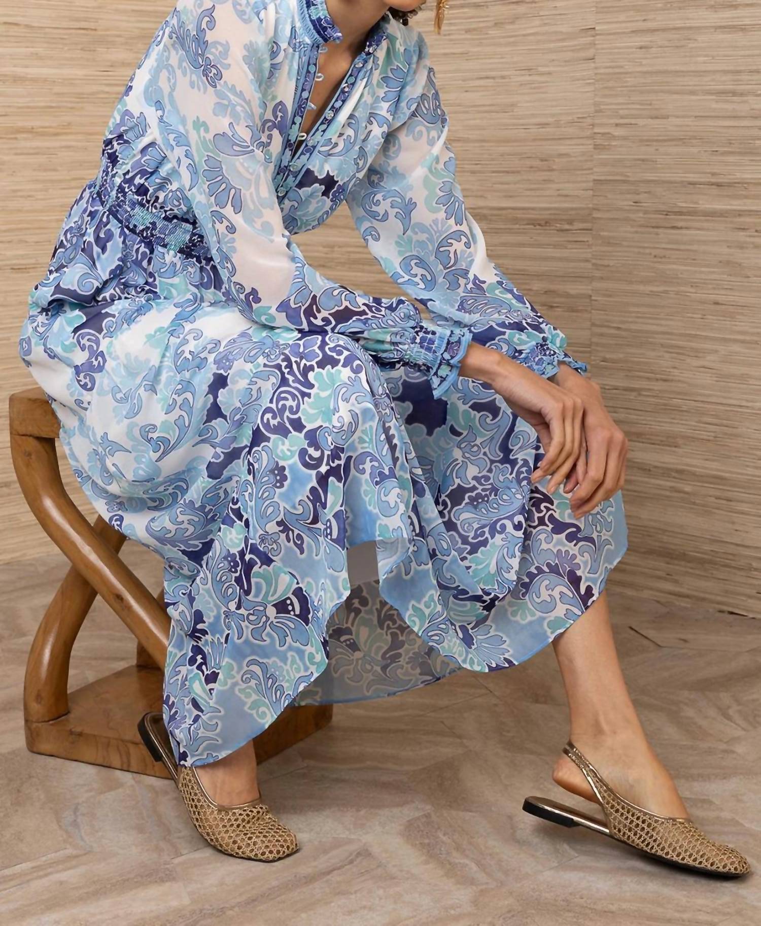 Hale Bob - Bertille Chiffon Maxi Dress