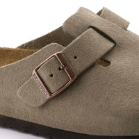 Birkenstock - Women's Boston Suede Soft Footbed Shoe