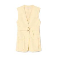 Ulla Johnson - Twyla Belted V-neck Vest
